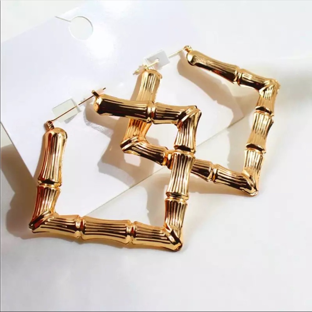 3/$20🍁Bamboo Style Earrings